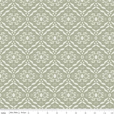 OLIVE GROVE DAMASK SAGE