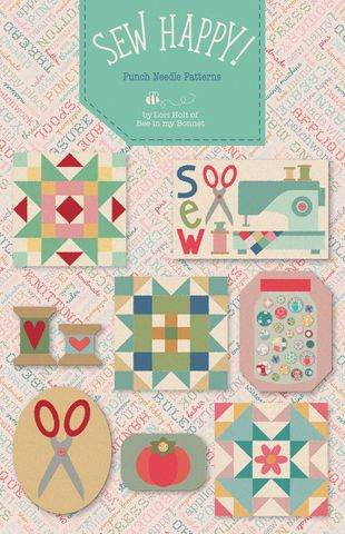 SEW HAPPY! PUNCH NEEDLE PATTERN