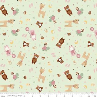 BABY GIRL ANIMALS MINT