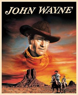 JOHN WAYNE AMERICAN WEST JOHN WAYNE 35 1/2" X 43"