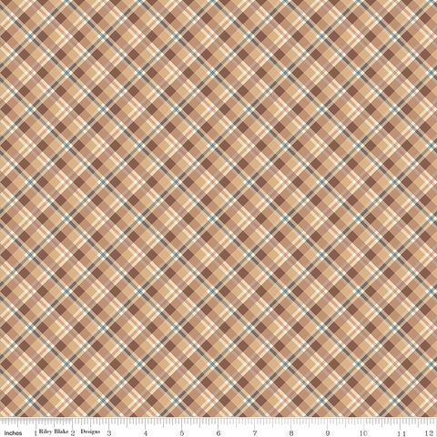 EVENING ON THE PRAIRIE PRAIRIE PLAID SIENNA