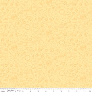 FLANNEL BUNDLE OF JOY TONAL YELLOW