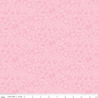 FLANNEL BUNDLE OF JOY TONAL PINK