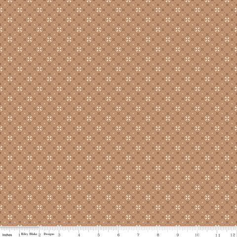 EVENING ON THE PRAIRIE GEO FLORAL SIENNA