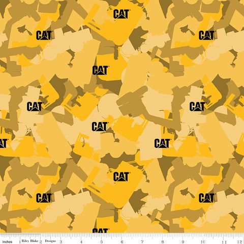 CATERPILLAR 100 YEARS CAMO YELLOW