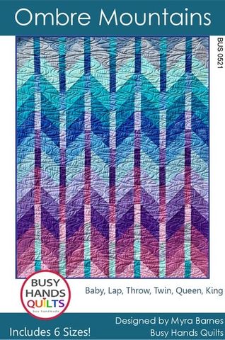 OMBRE MOUNTAINS BY BUSY HANDS QUILTS