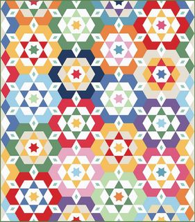 HEXAGONS AT PLAY BY AMERICAN JANE