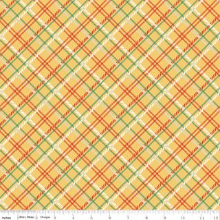 SIMPLE PLEASURES PLAID YELLOW