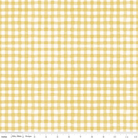 SUNFLOWER WHISPERS GINGHAM YELLOW