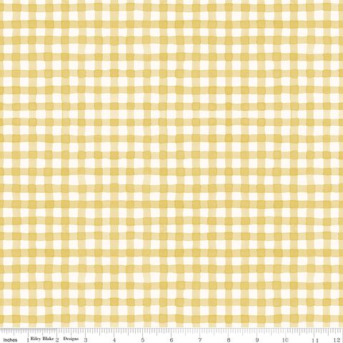 SUNFLOWER WHISPERS GINGHAM YELLOW