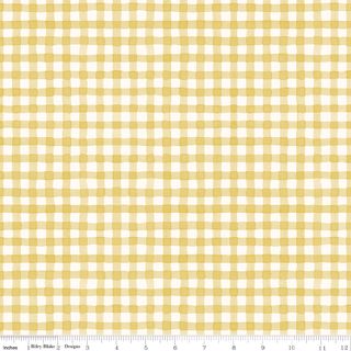 SUNFLOWER WHISPERS GINGHAM YELLOW