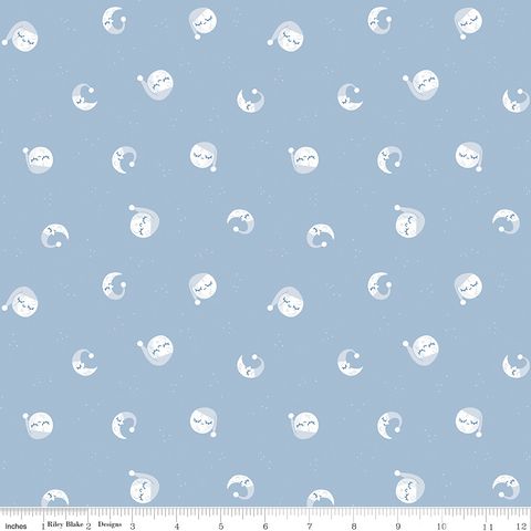 TWINKLE LITTLE STAR GOODNIGHT MOON BLUE