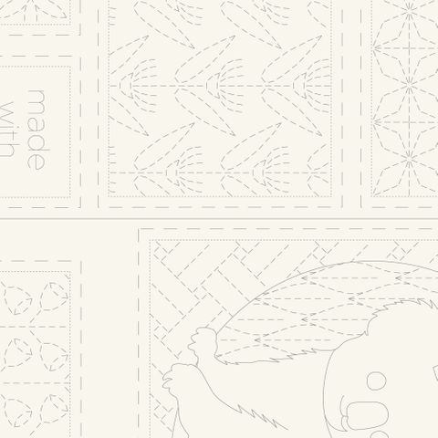 FAUNA SASHIKO NATURAL