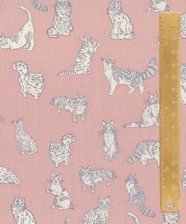 TANA LAWN ANIMALS COLL. MEOW A