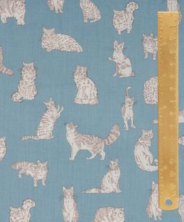 TANA LAWN ANIMALS COLL. MEOW C