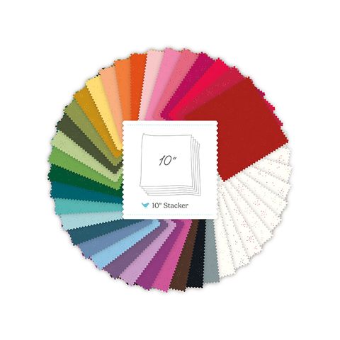 SCATTERED-A-CROSS 10 INCH STACKER, 42 PCS.