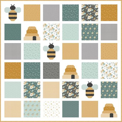 PRIMROSE COTTAGE QUILTS SWEET AS HONEY QUILT PATTE