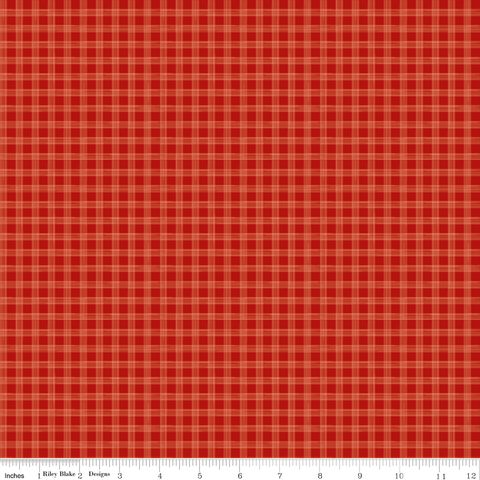 TO MY LOVE PLAID RED
