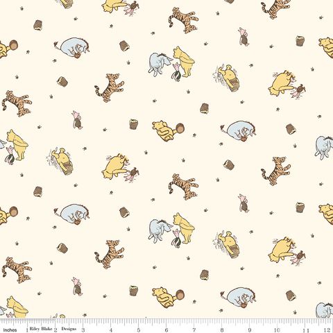 WINNIE-THE-POOH BABY CHARACTER TOSS CREAM