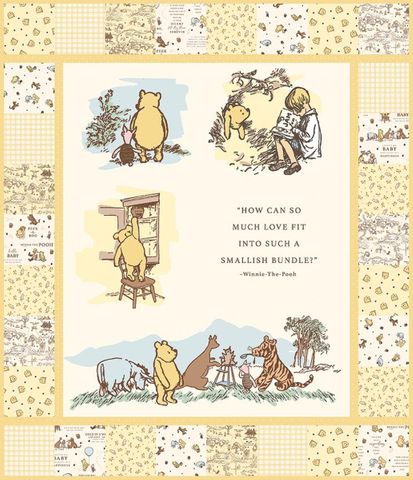 WINNIE-THE-POOH BABY WINNIE-THE-POOH BABY PANEL ST