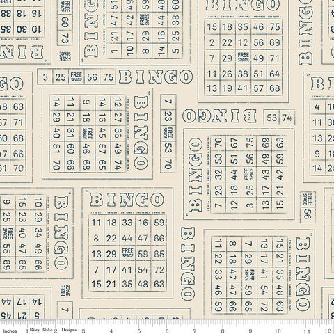 FAMILY REUNION 107/108" WIDE BACK BINGO LINEN