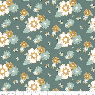 BEES AND BLOSSOMS MAIN TEAL
