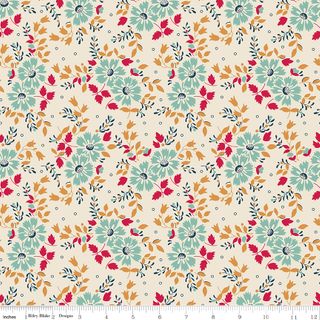 FAMILY REUNION 107/108" WIDE BACK BOUQUET LINEN