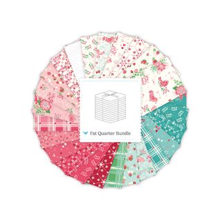 BLOOM & HEART FAT QUARTER BUNDLE, 25 PCS.