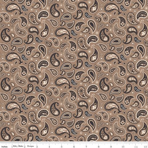 HORSESHOE CREEK PAISLEY BROWN SUGAR