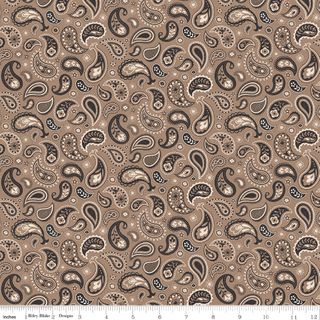 HORSESHOE CREEK PAISLEY BROWN SUGAR