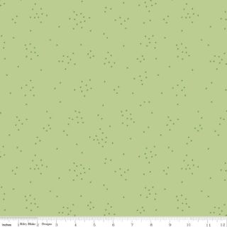 SCATTERED-A-CROSS 107/108" WIDE BACK HONEYDEW