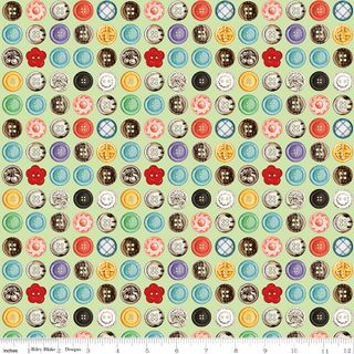 SHE WHO SEWS�THE MAKER BUTTON BOX GREEN