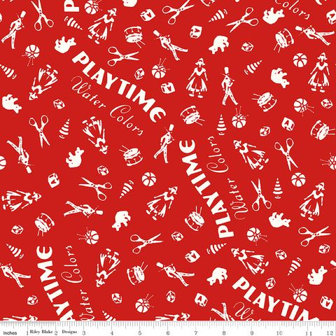 SHE WHO SEWS�THE MAKER WATERCOLOR TIN RED