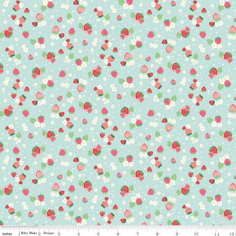 BLOOM & HEART BERRY PATCH AQUA