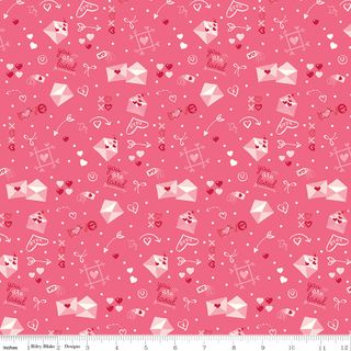 BLOOM & HEART POSTMARKED LOVE SUGAR PINK