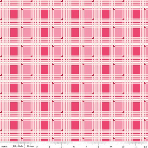 BLOOM & HEART SWEET TARTAN RASPBERRY