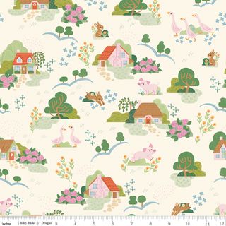 COUNTRYSIDE DREAMS MAIN VINTAGE WHITE