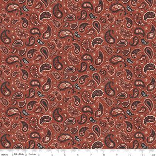 HORSESHOE CREEK PAISLEY TERRACOTTA