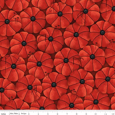 SHE WHO SEWS�THE MAKER PINCUSHIONS RED