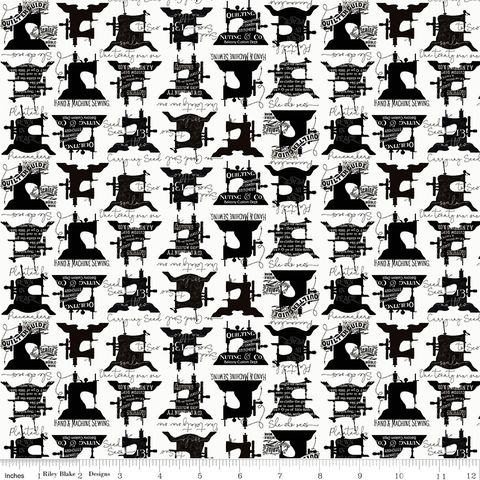 SHE WHO SEWS�THE MAKER SEWING MACHINES BLACK