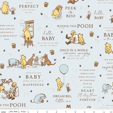 WINNIE-THE-POOH BABY MAIN BLUE