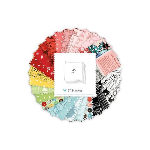 SHE WHO SEWS�THE MAKER 5 INCH STACKER, 42 PCS.