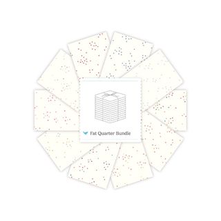 SCATTERED-A-CROSS COLORS FAT QUARTER BUNDLE, 10 PC