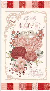 TO MY LOVE 24" X 43 1/2" PANEL