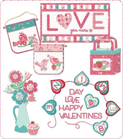 CHERRY BLOSSOMS QUILTING SWEET STITCHES MACHINE EM