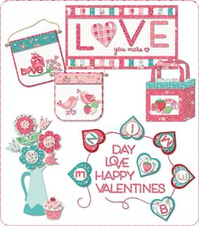 CHERRY BLOSSOMS QUILTING SWEET STITCHES MACHINE EM