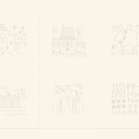 APPLEBY FARM LINEN STITCHERY NATURAL