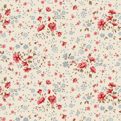 TILDA WIDEBACK ELLIE RED/SLATE 108"