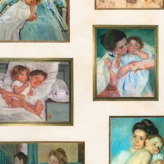 MARY CASSATT - A MOTHER'S LOVE