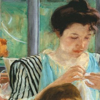MARY CASSATT - A MOTHER'S LOVE